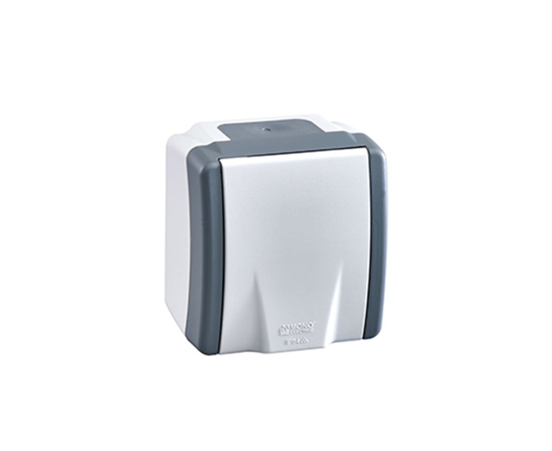 როზეტი ერთიანი გარე IP54 OCTANS - 154-020006-116 — როზეტები და ჩამრთველები